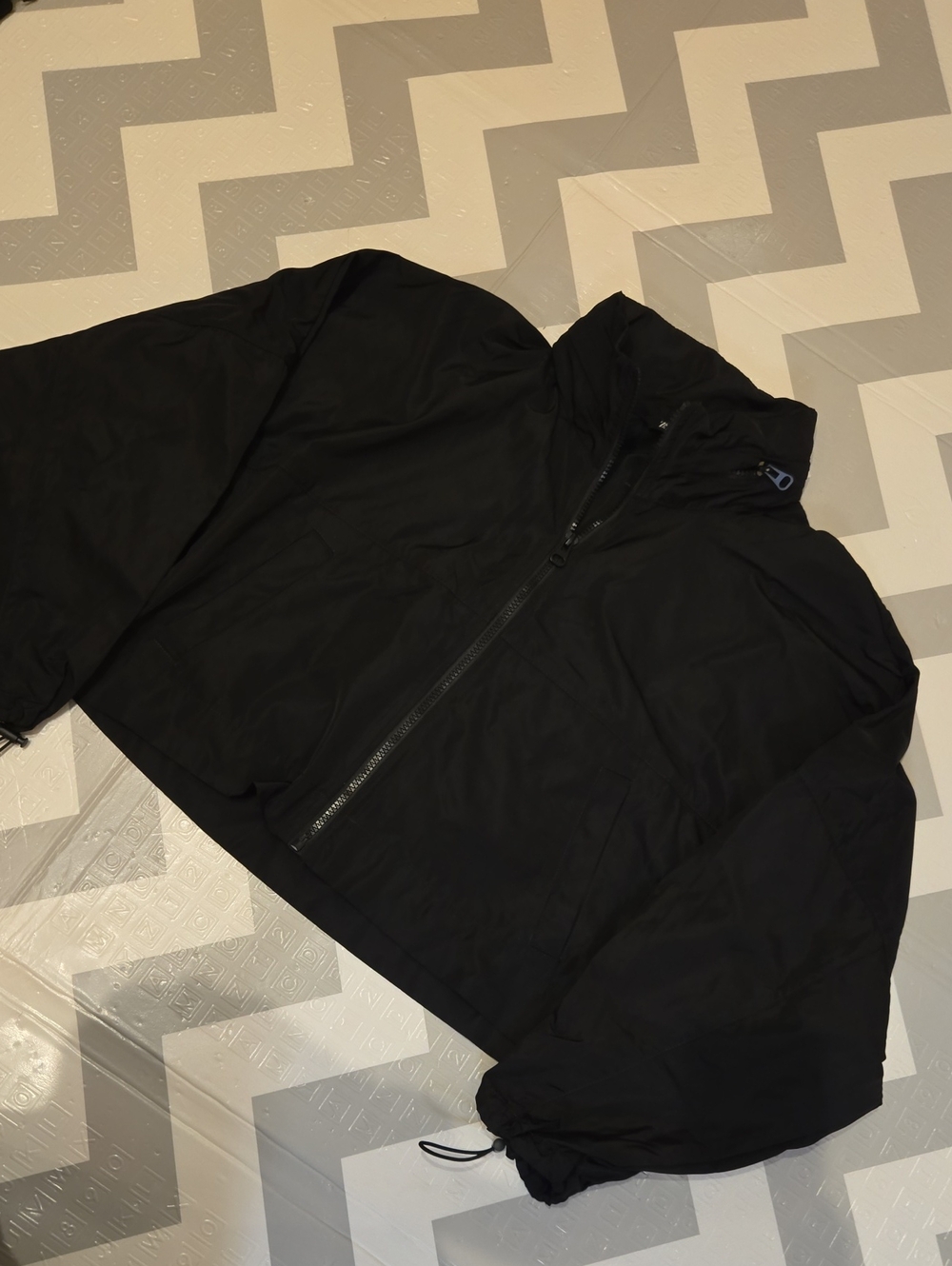 Zara Black Cropped Jacket - Womens Size XS